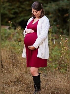 Gap Maternity Wrap Dress
